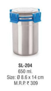 Steel Lock SL204 Container 650 Ml