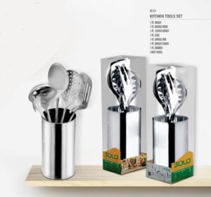 Solo Crown 7 Pcs Kitchen Tool Set