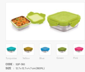 Steel Lock SQP360 Container 360 Ml