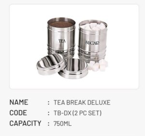 Sizzle Tea Break Deluxe ( 2 Pc ) 750 Ml