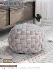 OB Pouf Velvet Coomba Big
