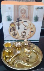 Solo Puja Thali Om Big
