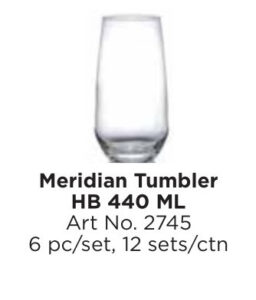 Roxx 2745 Meridian Tumbler Hb 440 Ml