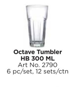 Roxx 2790 Octave Tumbler Hb 300 Ml