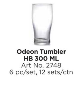 Roxx 2748 Odeon Tumbler Hb 300 Ml