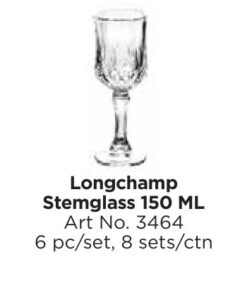 Roxx 3464 Longchamp Stemglass 150 ML