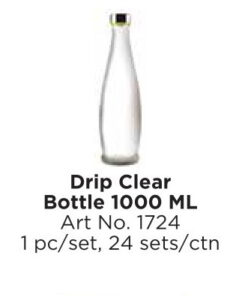 Roxx 1724 Drip Clear Bottle 1000 Ml