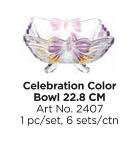 Roxx 2407 Celebration Colour Bowl