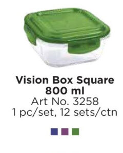 Roxx 3258 Vision Box Square 800 ML