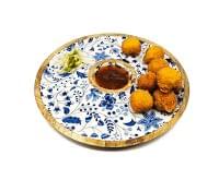 Eoan Wooden Chip & Dip Tray