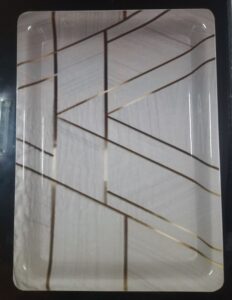 Brio Opaque Tray Printed Medium 34 X 20 Cm Design 1