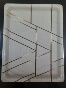 Brio Opaque Tray Printed Large 38 X 25 Cms Design 1