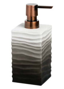 OB Soap Dispens Alvina 820117 BlackWhite