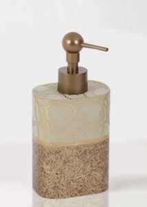 OB Soap Dispens Alvina Beige Brown