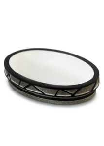 OB Soap Dish Alvina 4006 Siver