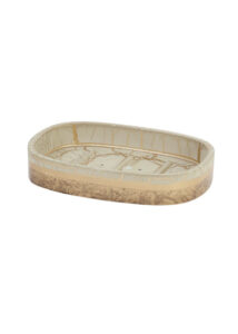 OB Soap Dish Alvina Beige Brown