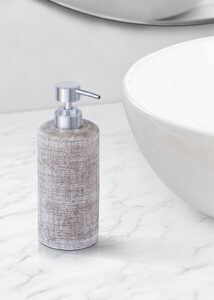 OB Soap Dispens Alvina 4064 Taupe