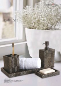 OB Bath Set Vibe 4069 Brown