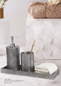 OB Bath Set Vibe 4063 Taupe
