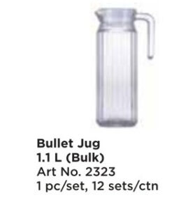 Roxx 2323 Bullet Jug 1.1 L ( Bulk )