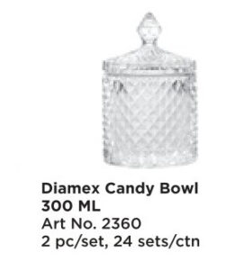 Roxx 2360 Diamex Candy Bowl