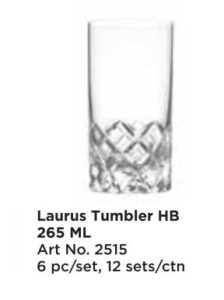 Roxx 2515 Laurus Tumbler HB 265 Ml