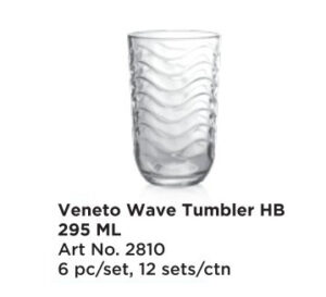 Roxx 2810 Veneto Wave Tumbler HB 295 Ml