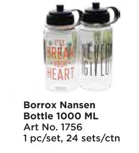 Roxx 1756 Boroxx Nansen Bottle 1000Ml