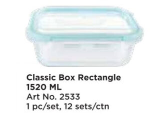 Roxx 2533 Classic Box Rect 1520 Ml
