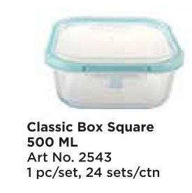 Roxx 2543 Classic Box Squar 500 Ml
