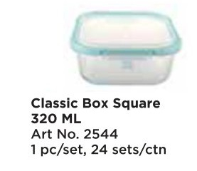 Roxx 2544 Classic Box Squar 320 Ml