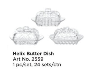 Roxx 2559 Helix Buttre Dish