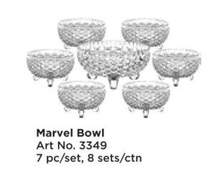 Roxx 3349 Marvel 7Pc Bowl Set