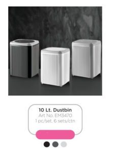 Eminem EM3470 10 Ltr Dustbin