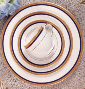 Crestwood Amelia Gold 12 Pcs Cup Saucer