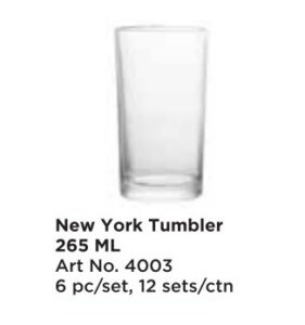 Roxx 4003 New York Tumbler 265 ml