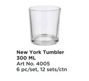 Roxx 4005 Newyork Tumbler 300 ml