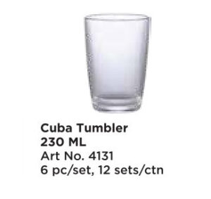 Roxx 4131 Cuba Tumbler 230 ml