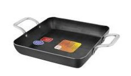 Iron Square Karahi 26 Cm