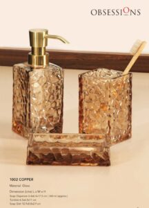 OB Prism Bath 3 Pc Set 1002 Copper