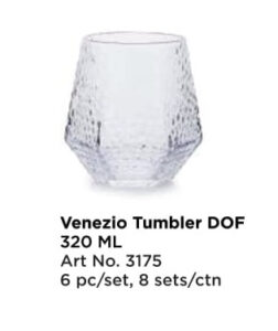 Roxx 3175 Venezio Tumbler DOF 320 Ml