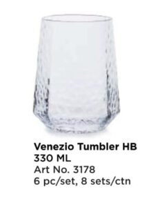 Roxx 3178 Venezio Tumbler HB 330 Ml