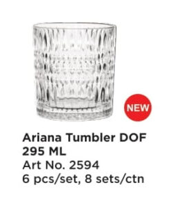 Roxx 2594 Ariana Tumbler DOF 295 Ml