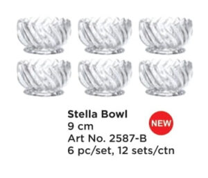 Roxx 2587-B Stella Bowl 9 Cm