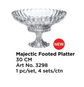 Roxx 3298 Majestic Footed Platter 30 Cm