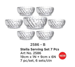 Roxx 2586-B Stella Serving 7 Pcs Set