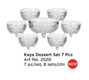 Roxx 2520 Kaya Dessert 7 Pcs Set