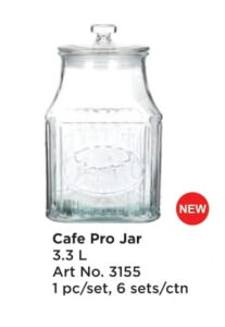 Roxx 3155 Cafe Pro Jar 3.3 Ltr