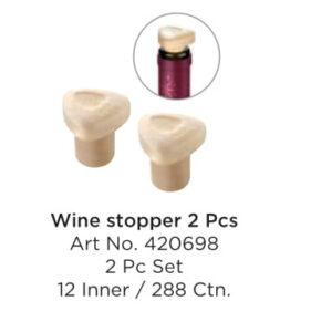 Tescoma 420698 Wine Stopper 2 Pc Set
