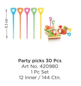 Tescoma 420980 Party Picks 30 Pcs - 1 Pc Set